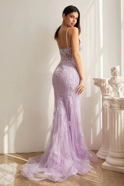 The Ivy Fitted Beaded Mermaid Gown